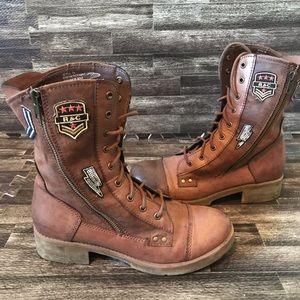 Rock & Candy Combat Boots